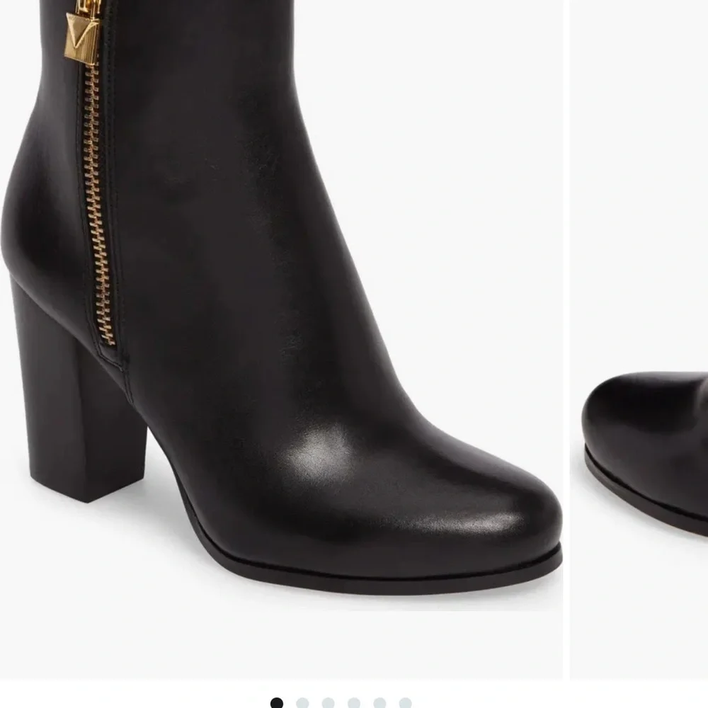 Michael Kors Frenchie Vachetta Leather ankle boot